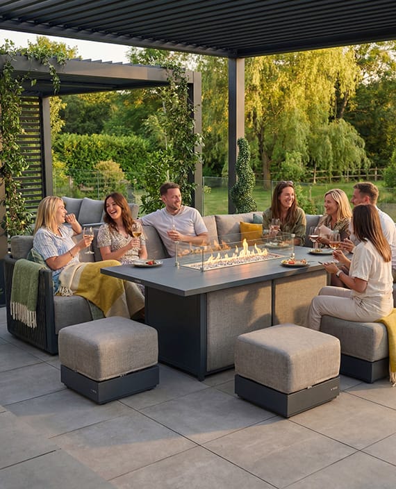 Corner Sofa Firepits