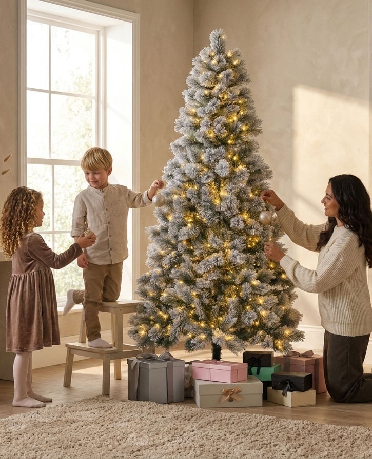 Pre Lit Christmas Trees