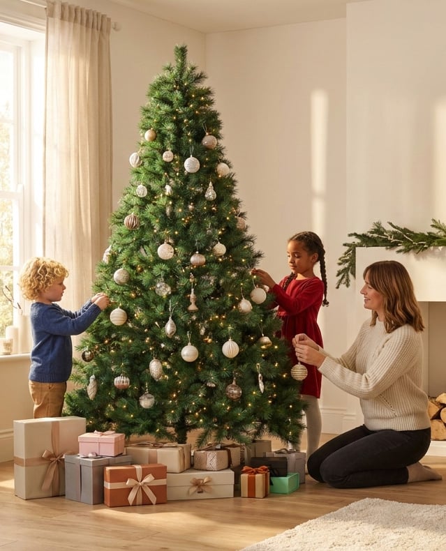 Non Lit Christmas Trees