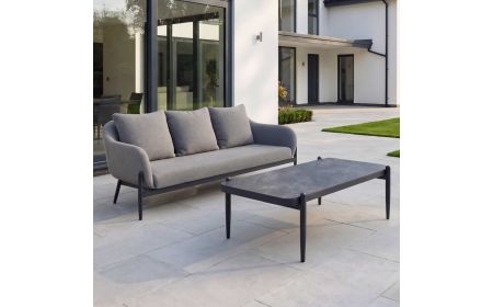 Porto 3 Seat Sofa and Coffee Table