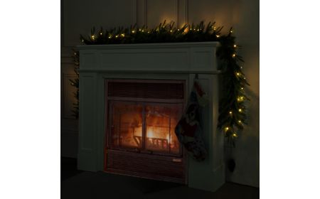 Jasper Pre Lit Garland 270cm with 50 LED Lights