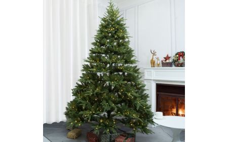 Aspen 7.5ft 230cm Premium Pre Lit Christmas Tree with 600 LED Lights