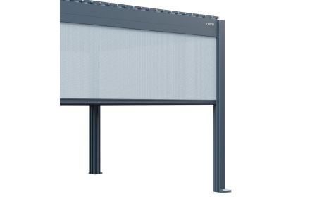 MASTER 3 Manual Single Roller Blind Light Grey