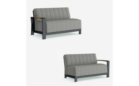 Lunar Corner Sofa Left and Right Hand Modular Pieces