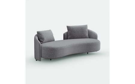 Amalfi 2 Seat Sofa - Grey