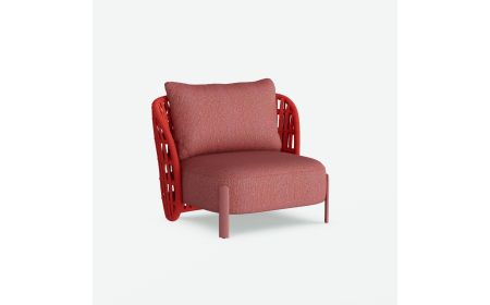 Elemental Single sofa Red