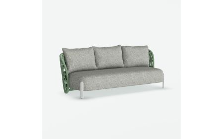 Elemental 3seat sofa Green