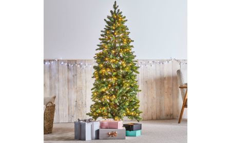 Vail 6ft 180cm Premium Pre Lit Christmas Tree with 350 LED Lights