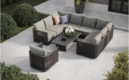 Soho L5 Corner Sofa Set & Belgravia Coffee Table With Armchair
