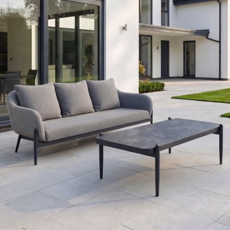 Porto 3 Seat Sofa and Coffee Table