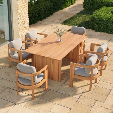 6 Seat Rectangle Lucia Dining Set
