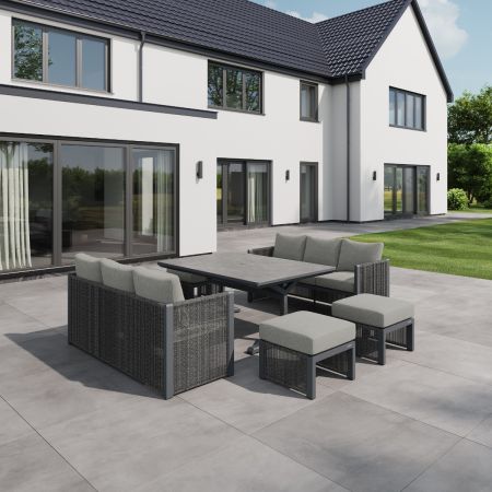 Fusion Cubic Sofa Dining Set
