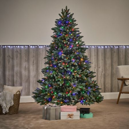 Eaton 5ft Pre-Lit Artificial Christmas Tree – Ultra-Realistic Premium Dual-Color LED Evergreen