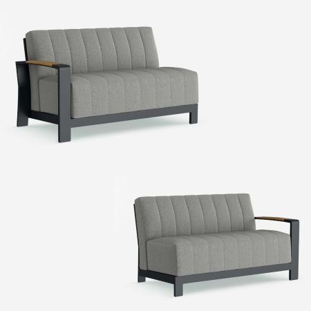 Lunar Corner Sofa Left and Right Hand Modular Pieces