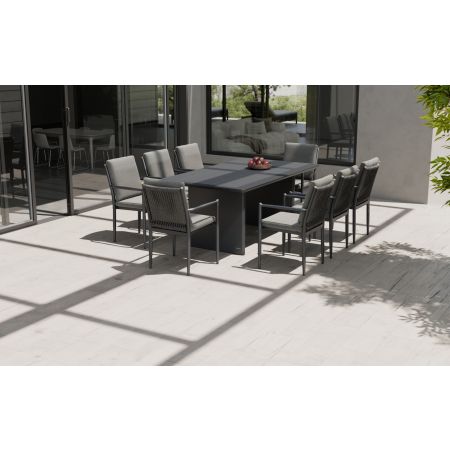 Nord 8 Dining Set with Large Belgravia Table