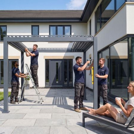 Pergola White Glove Installation, Demo and Packaging Removal