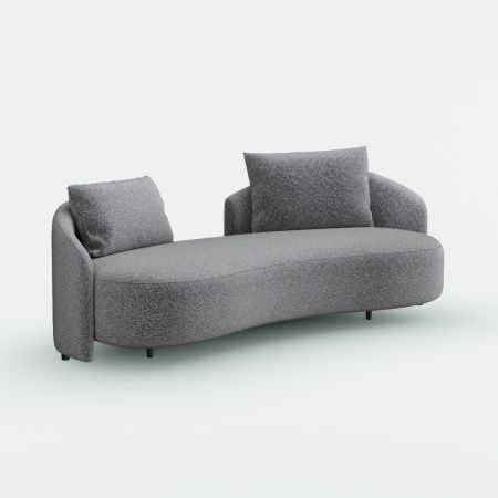Amalfi 2 Seat Sofa - Grey