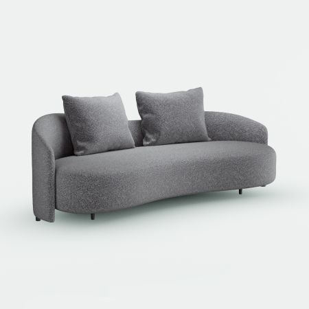 Amalfi 3 Seat Sofa - Grey