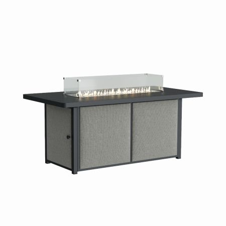 2m Gas Firepit Table Fabric Sides