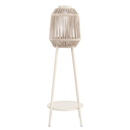 ORB Floor Standing Lantern Outdoor Lamp - Beige
