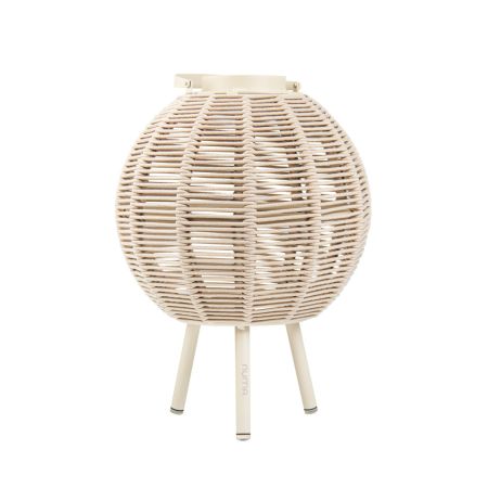 ORB Table Top Round Outdoor Lamp - Beige