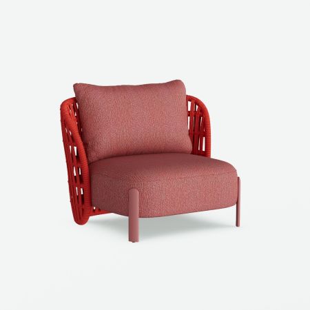 Elemental Single sofa Red