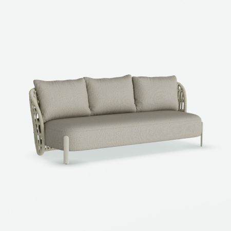 Elemental 3seat sofa Beige