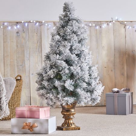 Vermont 4ft 120cm White Christmas Tree