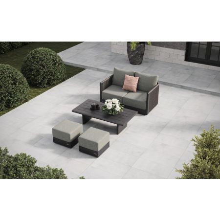 Soho L1 Sofa Set & Belgravia Coffee Table With Footstools