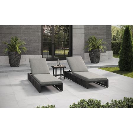 Soho Dual Sunlounger Set With Bellaire Table