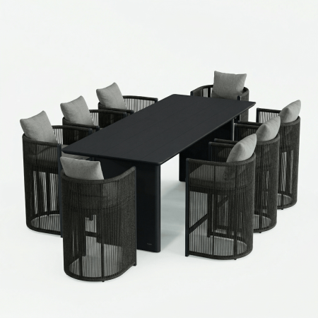 Belgravia 8 Seat Bar Set With Soho Bar Stools