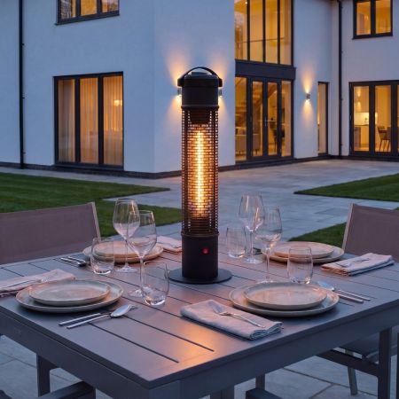 NUMA Small 1200w Patio 65cm Table Top Heater